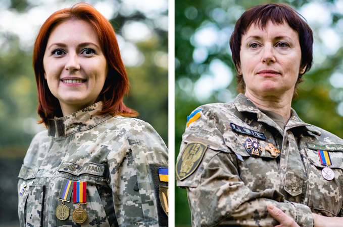 женщины защитницы украины