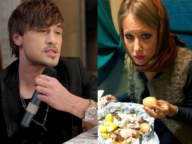 Дима Билан и Ксения Собчак 