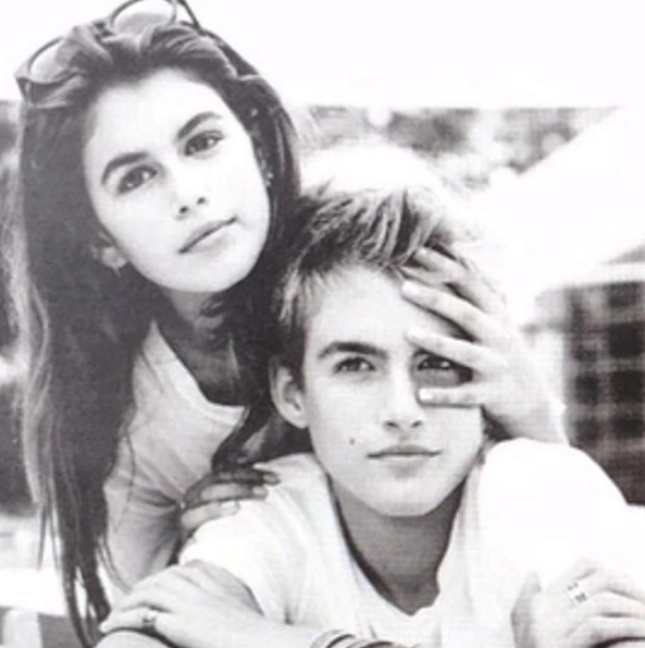 Сын Синди Кроуфорд Пресли Гербер