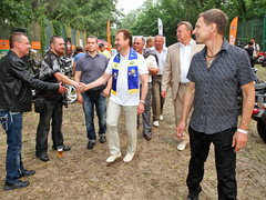 Олександр Попов доглядає для себе Harley-Davidson