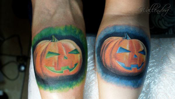 Татуировки поклонников Halloween