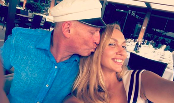 Оля Полякова з чоловіком Вадимом