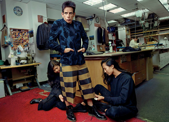 Дерек Зуландер на обложке Vogue