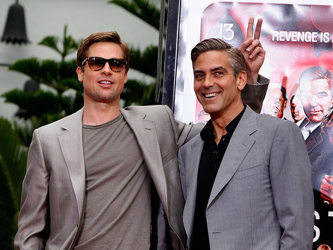 Бред Пітт і Джордж Клуні