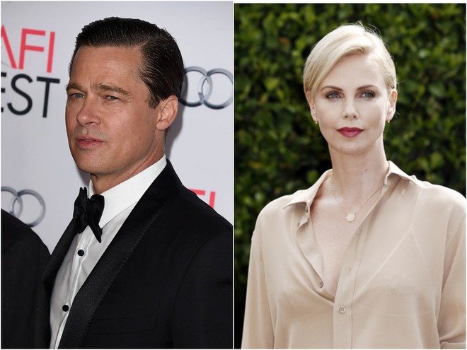 Брэд Питт и Шарлиз Терон