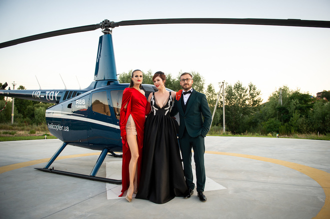 Алла Костромічова, Соня Плакидюк і Сергій Нікітюк