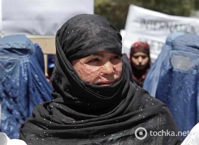 протест женщин в Афганистане