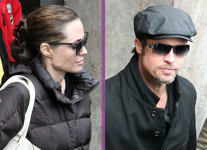 Джоли и Питт искупались в венгерских купальнях