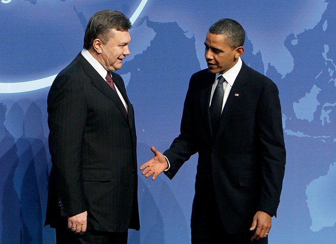 Віктор Янукович і Барак Обама
