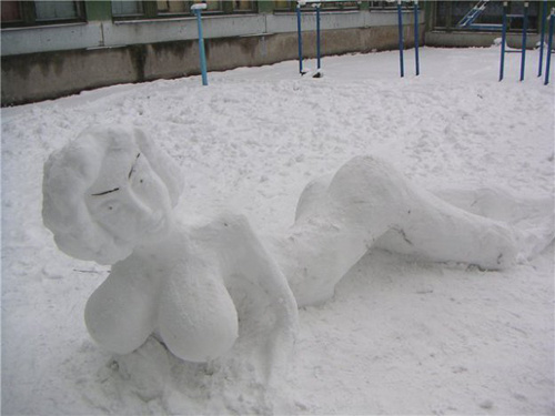 Забавные снеговики