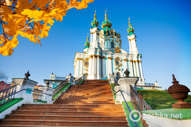 Что мы знаем о выдающихся достопримечательностях Киева: Андреевская церковь