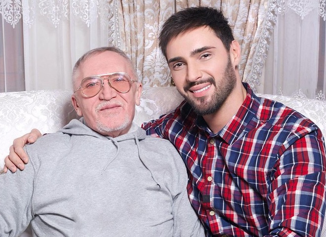 Віталій Козловський з батьком