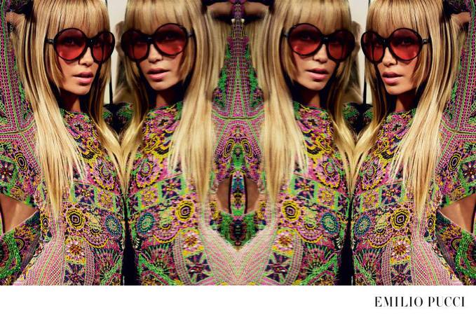 Наташа Поли в рекламной кампании Emilio Pucci Весна/Лето 2015