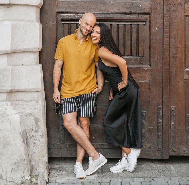 Влад Яма с женой Лилианой