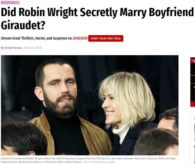 Робин Райт (Cover)