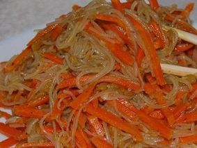 Фунчоза с морковью Фунчоза с морковью