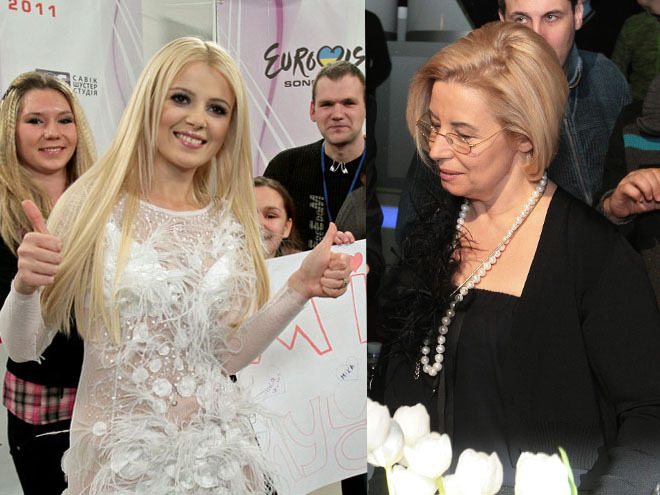 Мика Ньютон и Анна Герман