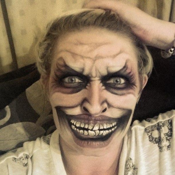 Нереальный макияж на Хэллоуин