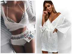 В'язані наряди на літо 2018