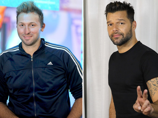 Рики Мартин и Иан Торп