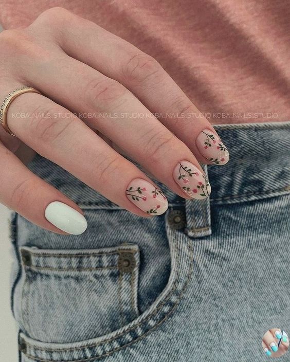 осінні нігтики