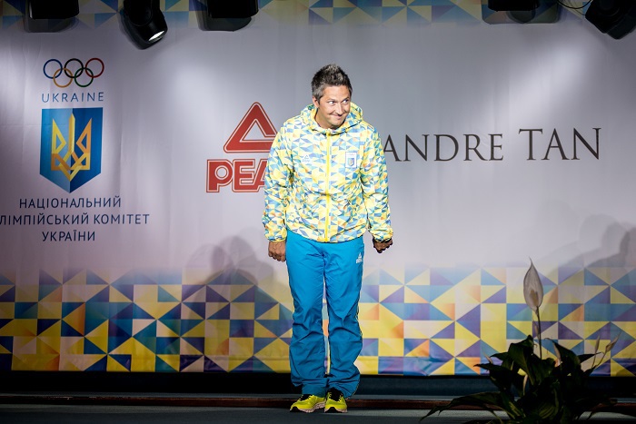 Андре Тан представив олімпійську форму для української збірної на Ігри ХХХІ Олімпіади 2016