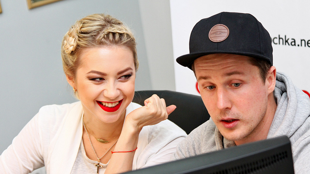 Дима Обризан и Полина Логунова