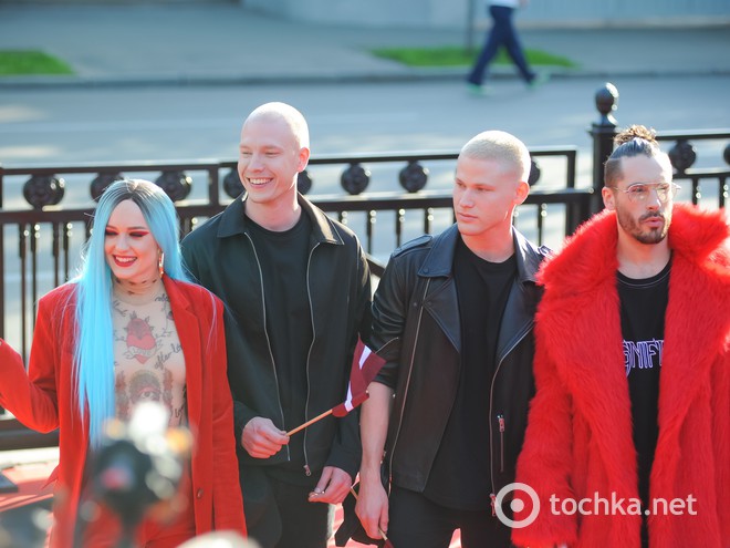 Євробачення 2017: червона доріжка в Києві (фото, відео)