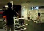 Не рассчитал свои силы в качалке!!
