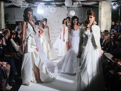 Winter wedding night