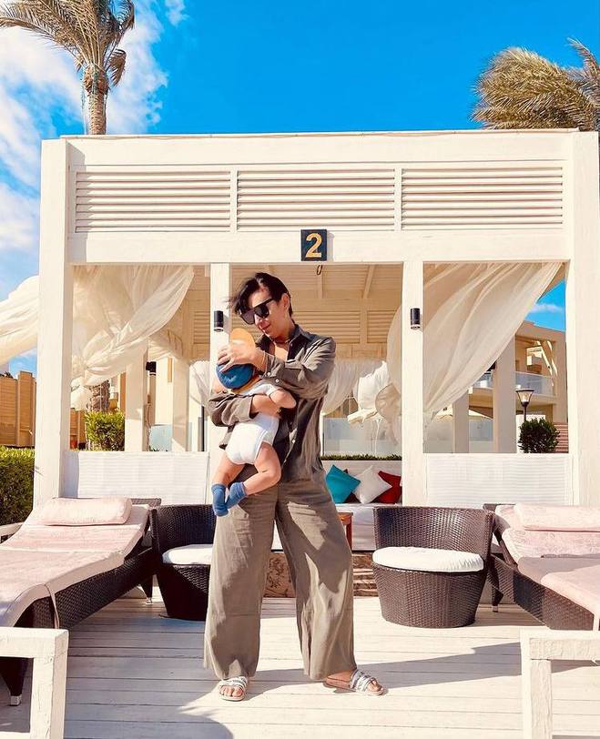 Джамала з молодшим сином