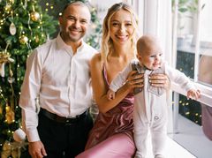 Виктор Павлик и Екатерина Репяхова с сыном