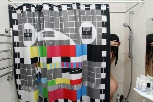 Креативные шторки для ванн