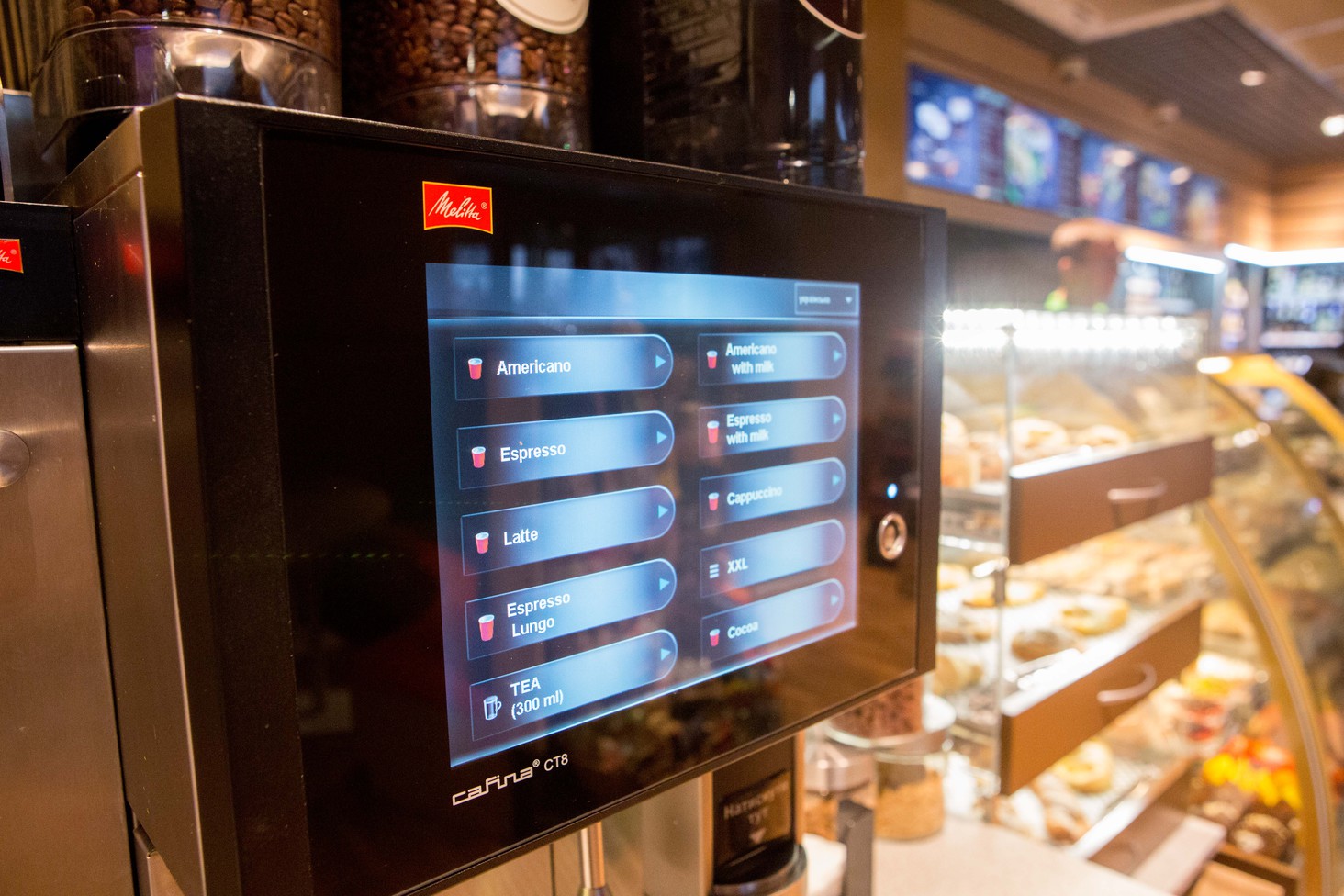 А что в кафе?