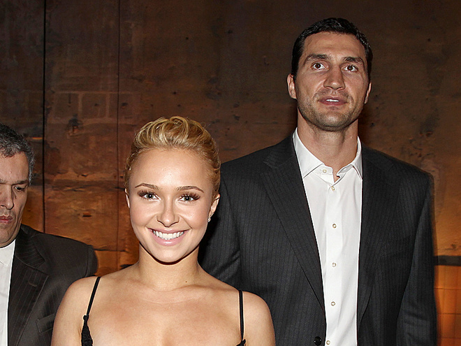 Хайден Панеттьери и Владимир Кличко