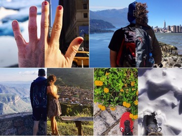 HalfHalfTravel: коллажи влюблённой пары, путешествующей врозь, стали хитом в Instagram