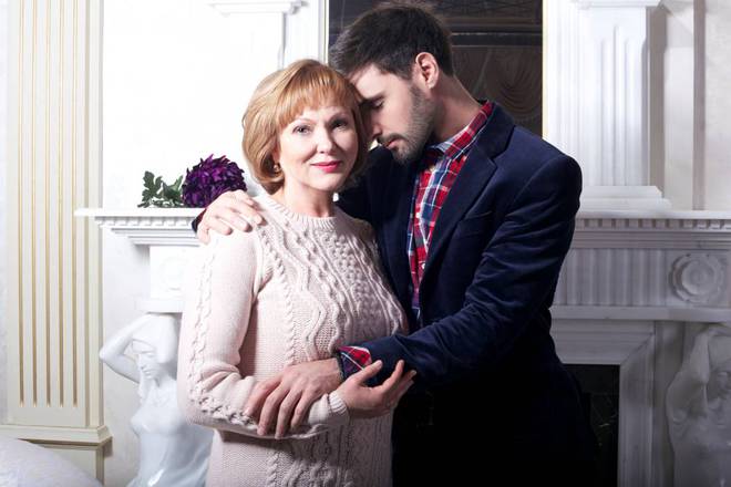 Виталий Козловский с мамой