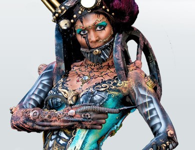 Фестиваль бодиарта в Австрии