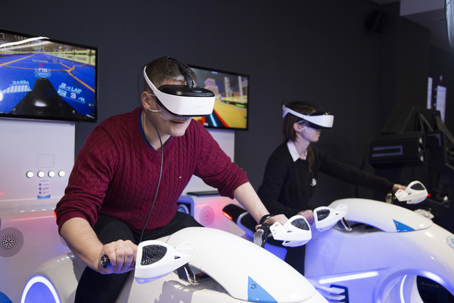 Открытие парка виртуальной реальности VRtuality
