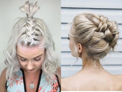 Прически для отращивания волос