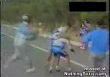 Не думал что велогонки кровавый спорт) 