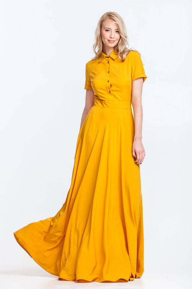 Макси-платья на лето 2016: длинные платья-рубашки от MustHave