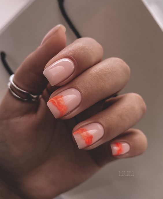 осінні нігтики