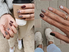 Всі відтінки коричневого: трендовий манікюр 2020