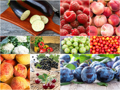 Рецепти з сезонних овочів і фруктів липня