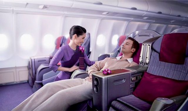 Самые продолжительные перелеты: Thai Airways