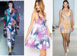 Модні образи в забарвленні tie-dye