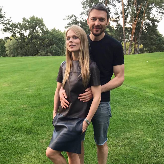 Ольга Фреймут з чоловіком