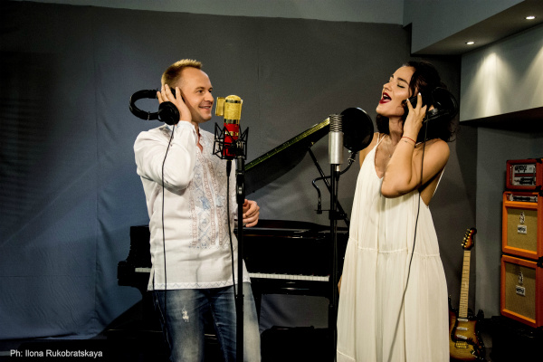 Запись песни "Оберіг"