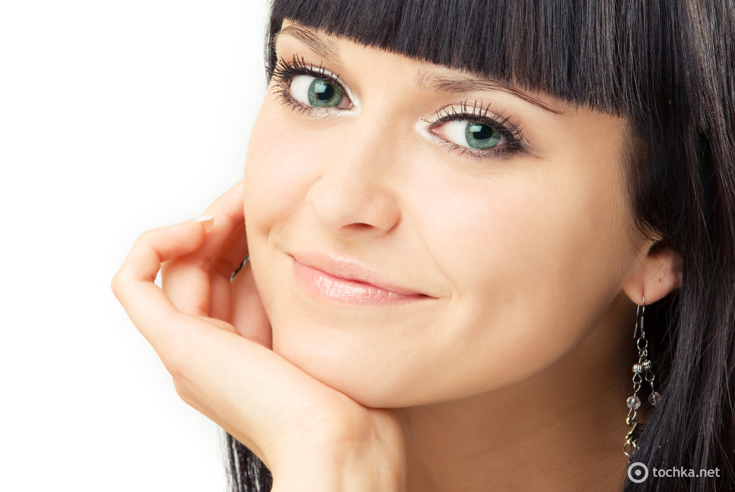 Дневной макияж для брюнеток